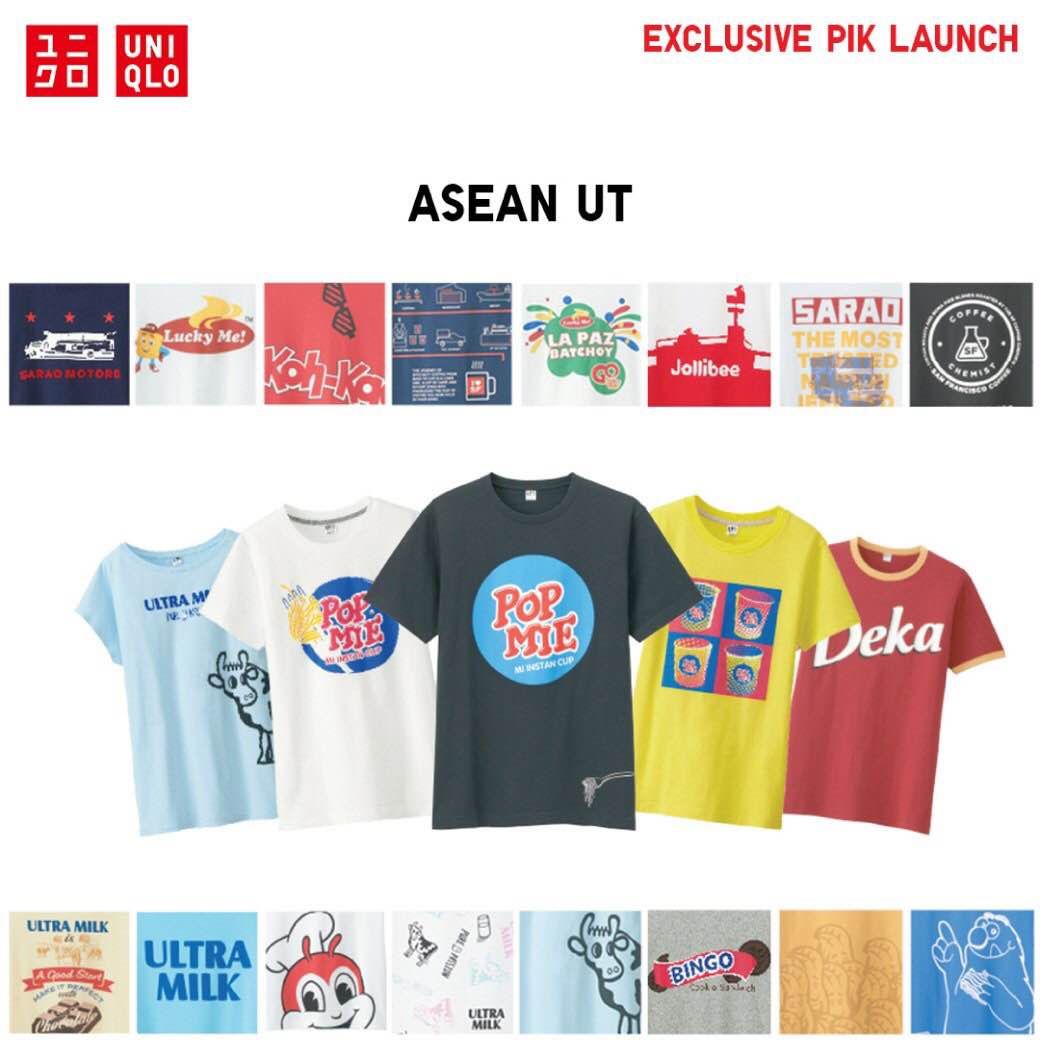 Buka Di Pik Uniqlo Rilis Kaus Gambar Pop Mie Hingga Ultramilk