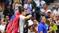 Laju bagus Murray pun terhenti. Pada tiga grand slam sebelumnya di tahun 2016, Murray selalu berhasil melaju ke final --dan bahkan menjadi juara di Wimbledon. Robert Deutsch-USA TODAY Sports.