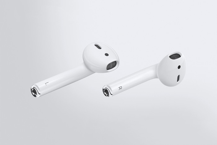 Airpods, salah satu aksesoris Apple. Foto: Apple Airpods, salah satu aksesoris Apple. Foto: Apple