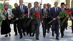 Oesman Sapta Ziarah ke Makam Pahlawan Azerbaijan
