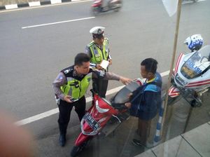 Pelajar Purwakarta Dilarang Bawa Motor ke Sekolah, Jumlah Tilang Turun Drastis
