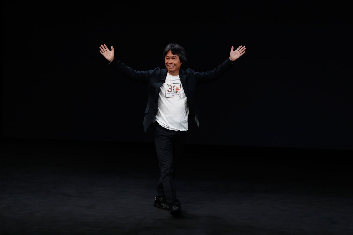 Shigeru Miyamoto.