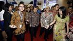 Jusuf Kalla dan Rini Soemarno Tinjau IBD Expo