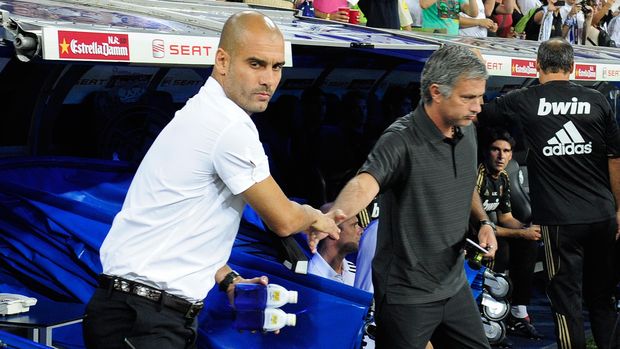 Mourinho pernah sukses mengakhiri dominiasi Barcelona di bawah Guardiola.