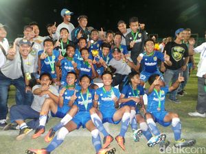 Diklat Persib Juara Liga Pelajar U-16