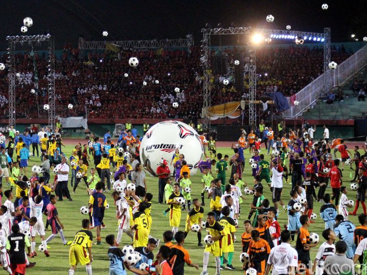 Semarak Haornas di Stadion Gelora Sidoarjo