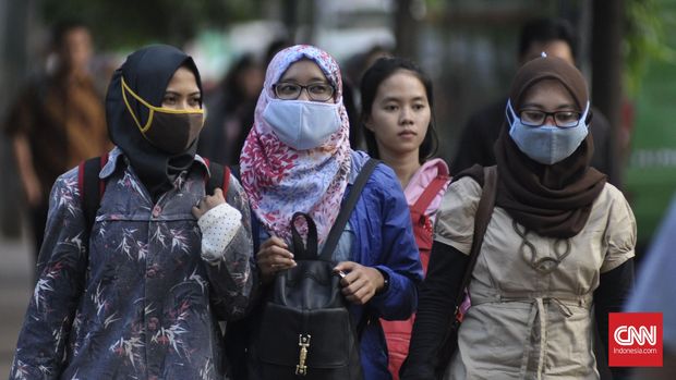 Antara Imbauan Anies, Virus Corona dan Kekhawatiran Karyawan