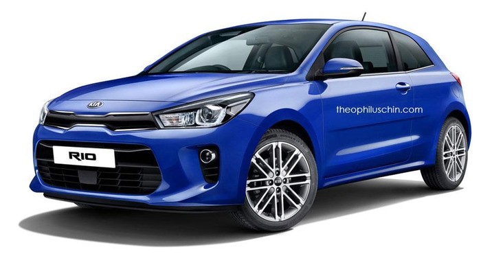 Begini Jadinya Jika Kia Rio Hanya Punya 3 Pintu