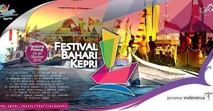 Festival Bahari Kepri & Sail Karimata 2016 Dipastikan Aman