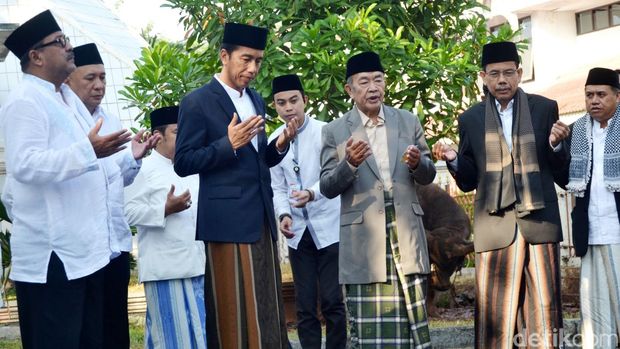 Jokowi Idul Adha di Serang