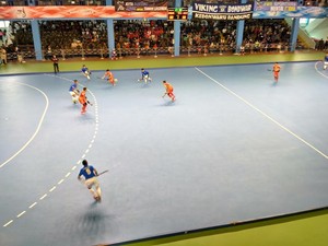 PON XIX Dimulai, Tim Hoki Indoor Papua Kalahkan DIY