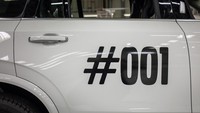 Nomor pertama untuk mobil otonom XC90. Foto: Volvo