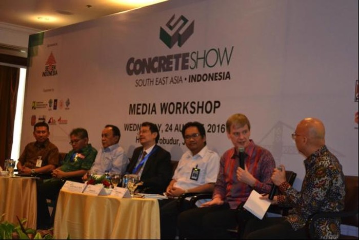 Pacu Infrastruktur Indonesia, Concrete Show Digelar