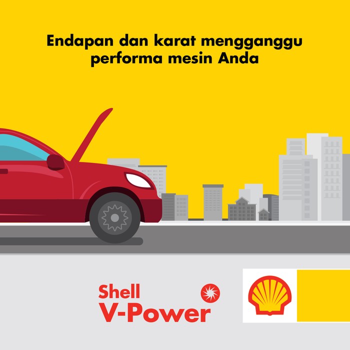 Atasi Endapan dan Karat pada Mesin Mobil dengan Shell V-Power
