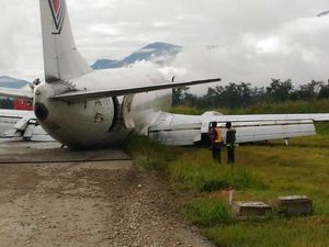 Pesawat Trigana Belum Dievakuasi, Bandara Wamena Ditutup Sampai Sore