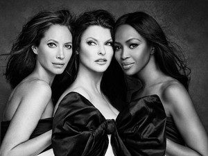Tiga Supermodel Era 90an Reuni Demi Menolong Gajah