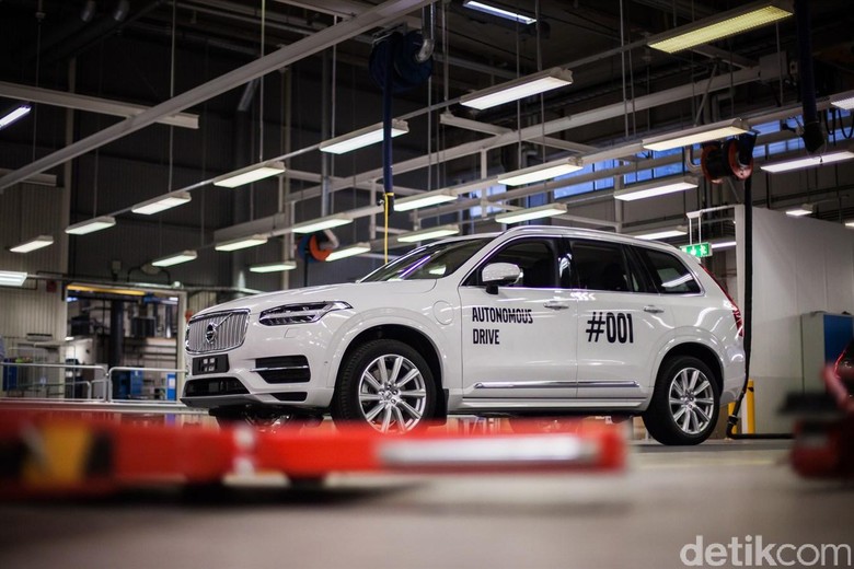 Mobil Otonom Volvo. Foto: Volvo Mobil Otonom Volvo. Foto: Volvo