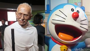 Mahatma Gandhi Sampai Doraemon di Madame Tussauds (2)