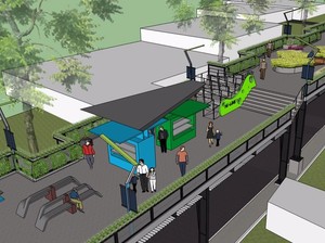 Diklaim Pertama di Indonesia, Begini Desain Sky Walk Cihampelas Bandung