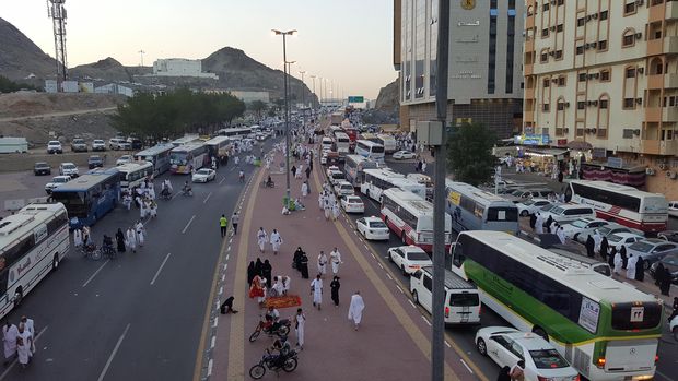 Jalanan Makkah (Foto; Rachmadin Ismail/detikcom)
