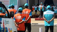 Direktur Bisnis Regional Jawa Bagian Tengah PLN, Nasri Sebayang yang bertindak sebagai pembina Gelar Pasukan tersebut mengatakan bahwa pasokan listrik yang handal dan berkualitas sangat menentukan keberhasilan PON XIX Jawa Barat. Agus Trimukti/Humas PLN.