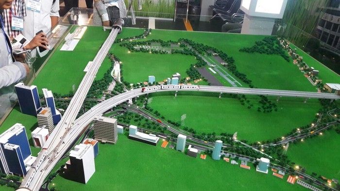 Ini Penampakan Maket Proyek LRT yang Dikerjakan Adhi Karya