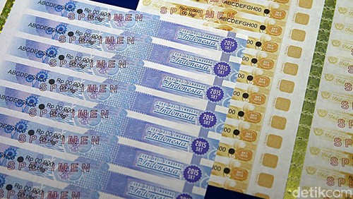 Ilustrasi Pita Cukai Rokok