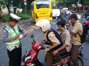 Ini Hukuman Buat Anak di Bawah Umur yang Nekat Bawa Motor