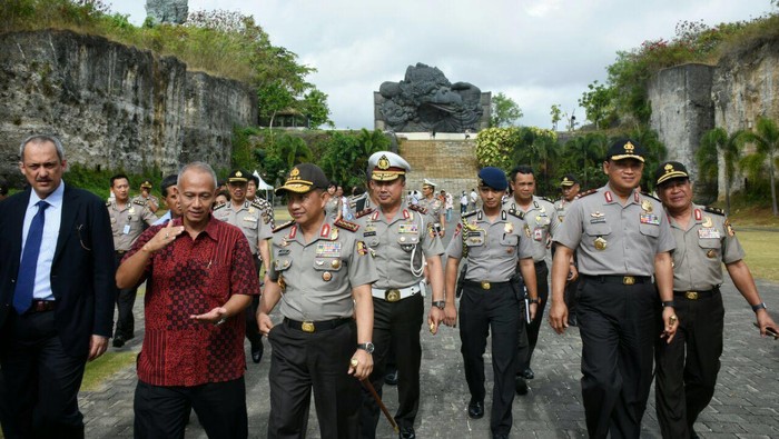 Kapolri Cek Persiapan Sidang Umum Interpol ke-85 di Bali