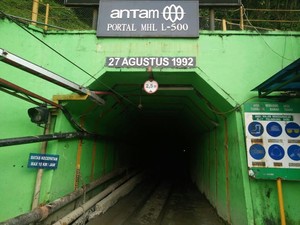 Merasakan Masuk ke Perut Gunung Pongkor, Tambang Emas Antam di Bogor