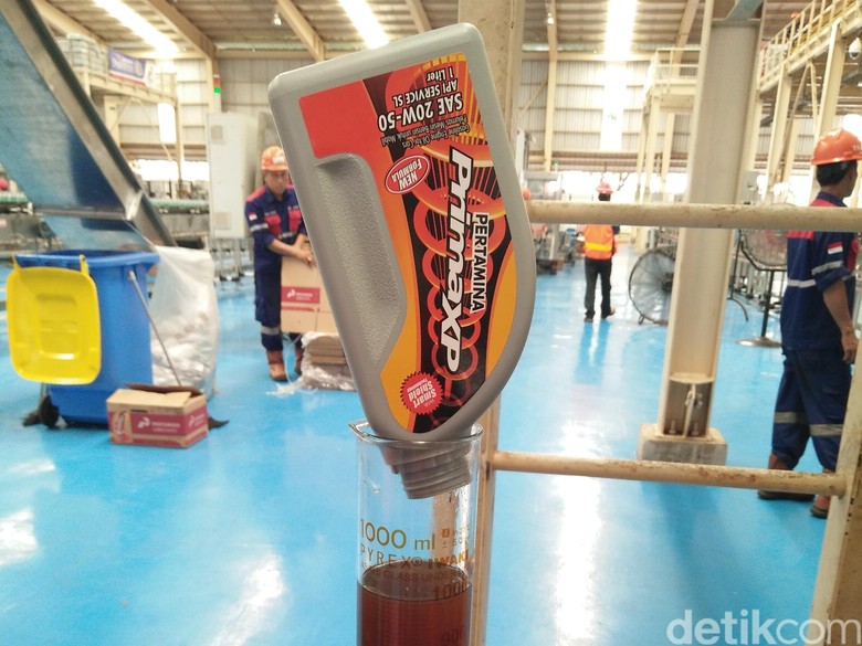 Pelumas Pertamina (Foto: Rangga Rahadiansyah) Pelumas Pertamina (Foto: Rangga Rahadiansyah)