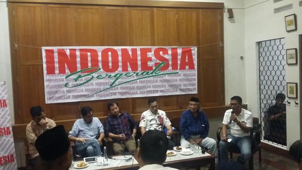 Diskusi 'Jakarta di Tangan Ahok' yang digelar oleh Indonesia Bergerak di Cikini, Jakpus, Kamis (15/9/2016)/ Foto: Yudhistira Amran Saleh/detikcom