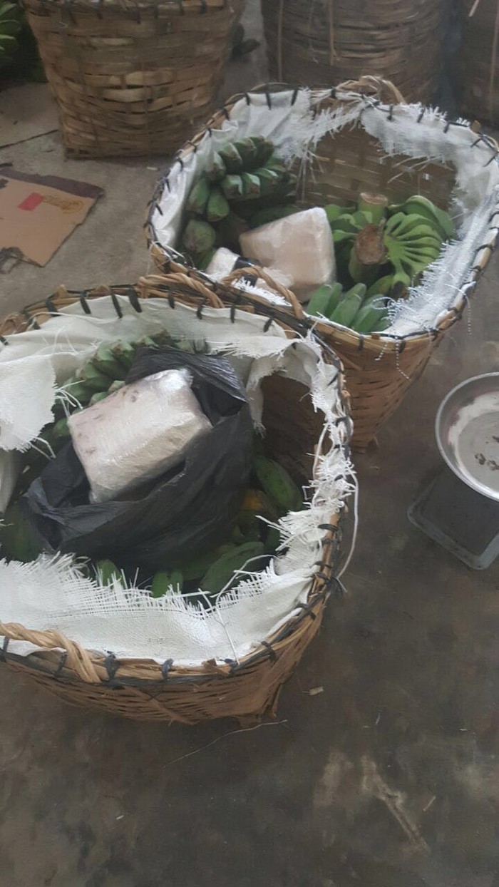 BNN Ungkap Penyelundupan 40 Kg Sabu dalam Pisang