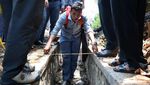 Pelajar Purwakarta Praktek Menghitung Pembangunan Jalan
