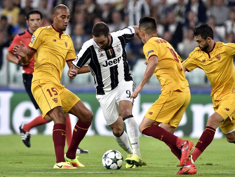 Juventus vs Sevilla Tanpa Pemenang