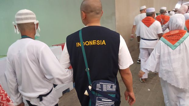 Foto: Jemaah haji Indonesia (Madin/detikcom)