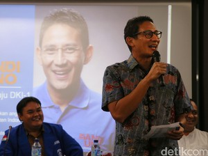 Sandiaga Uno: Isu SARA Sudah Tak Relevan di DKI