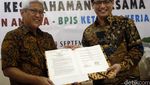BPJS Ketenagakerjaan Bersinergi dengan LKBN Antara