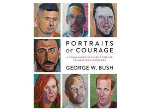 George W Bush Rilis Buku Seni Potraits of Courage