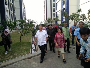 Fadli Zon Nilai Rusun Rawabebek Tidak Layak Dihuni Keluarga