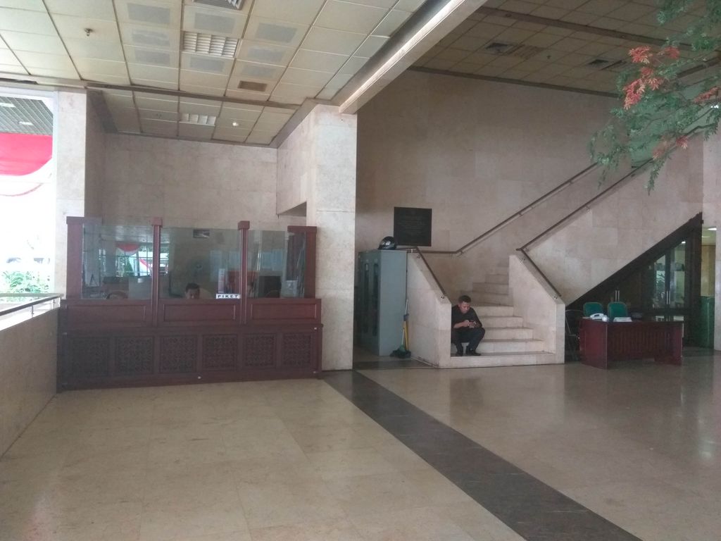 Ruang lobby DPD RI