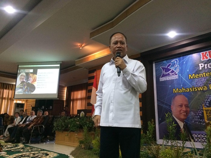 Menristek Dikti Ingatkan Rektor soal Wawasan Kebangsaan