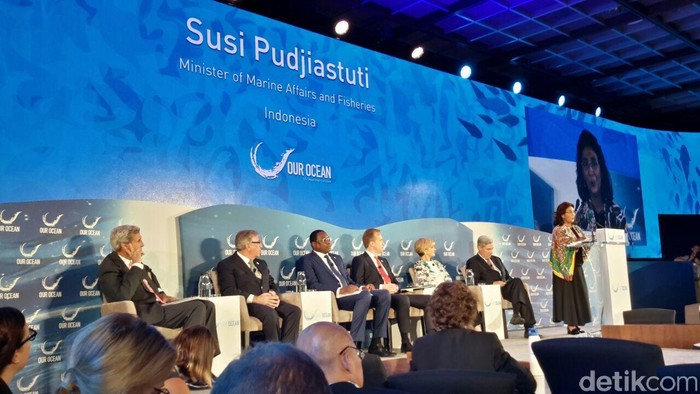 Menteri Susi Ajak Negara Lain Lebih Tegas Perangi Illegal Fishing