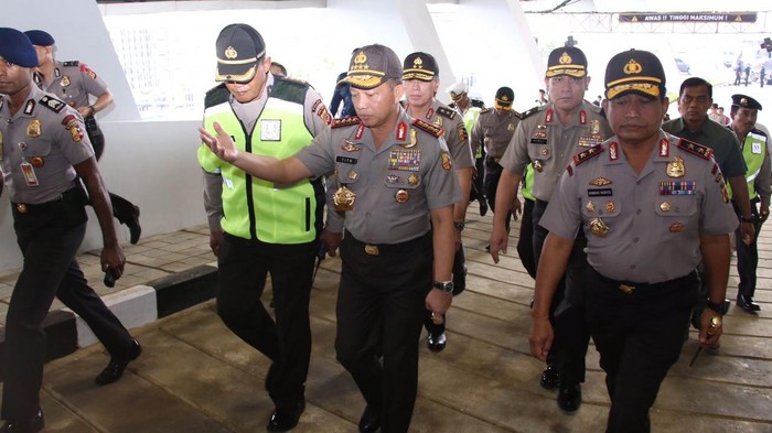 Ke Stadion GBLA, Kapolri: 14.076 Personel Siap Amankan Pembukaan PON XIX