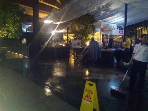 Media center PON Jabar 2016 mengalami kebocoran