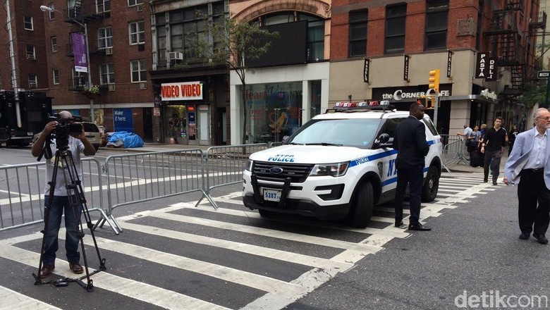 Mobil polisi di New York (Foto: Fajar Pratama/detikcom) Mobil polisi di New York (Foto: Fajar Pratama/detikcom)