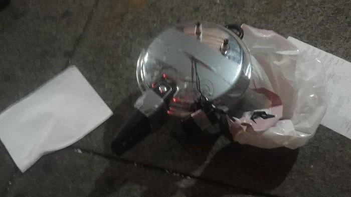 Ledakan Pertama dari Tempat Sampah, Benda Diduga Bom Kedua dari Panci Presto