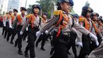 Aksi Menggemaskan Polisi Cilik di HUT Polantas
