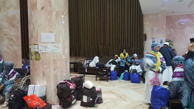 Tas para jemaah yang sempat hilang (Foto: Dok Media Center Haji)