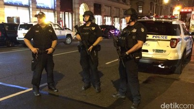 Polisi Tutup Akses ke Lokasi Ledakan New York
